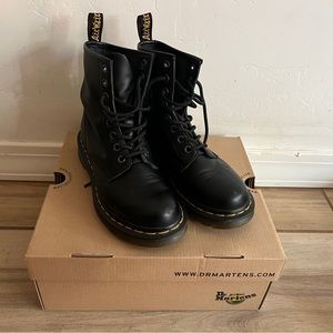Dr. Martens Womens 1460 Combat Boot